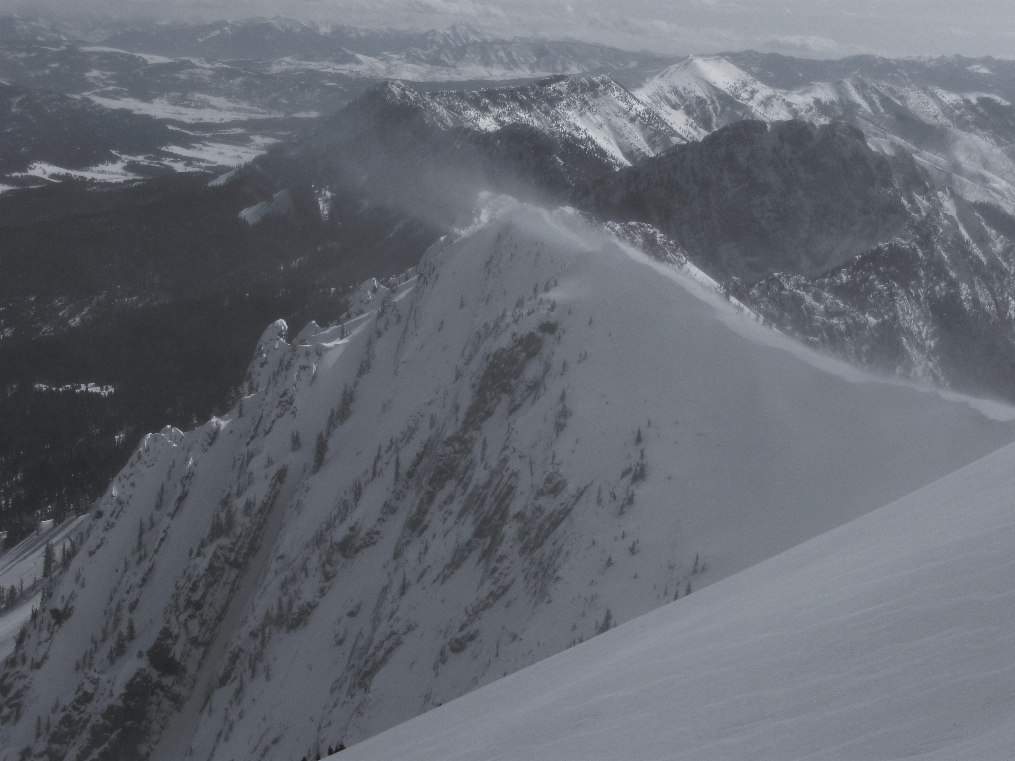 Wind loading - Northern Bridgers